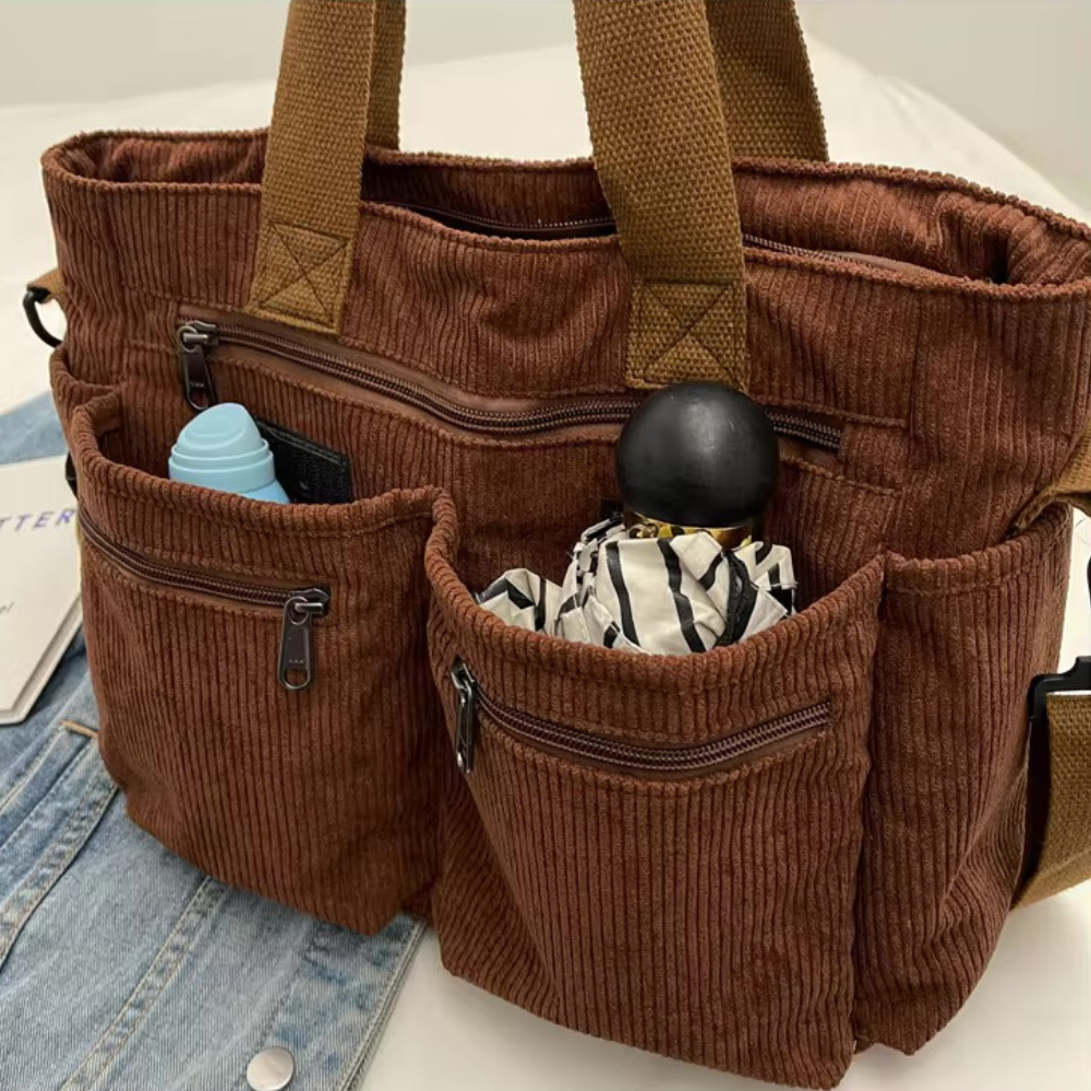 Candela – Bolso con doble cremallera