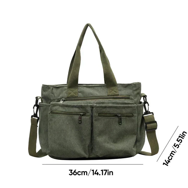 Candela – Bolso con doble cremallera